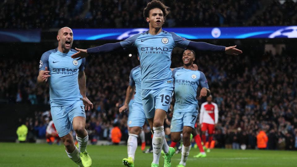 Penyerang sayap Manchester City, Leroy Sane. Copyright: &copy; Getty Images